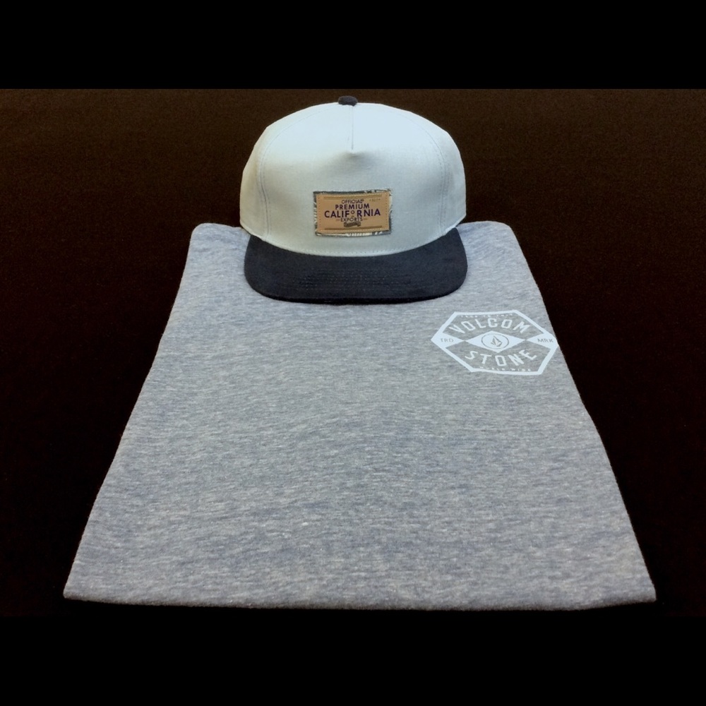 *BRAND NEW* $60 - Official Hat & Volcom Shirt
